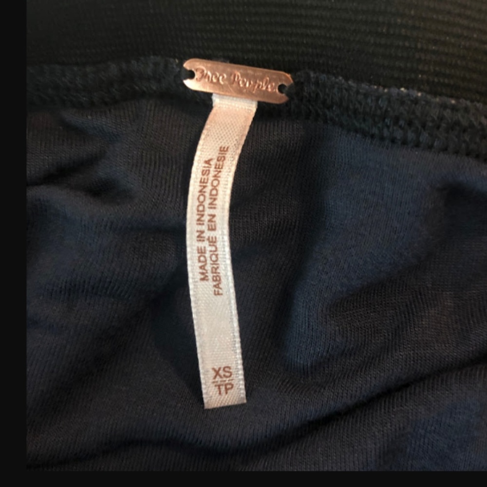 Free People Paisley Brown Maxi Skirt Slit Long - Picture 4 of 4